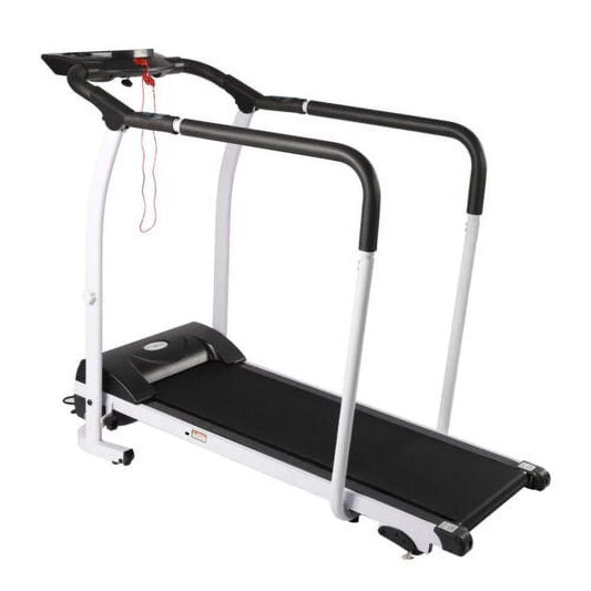 Walking Treadmill with Full Length Handrails &Heart Rate Sensor