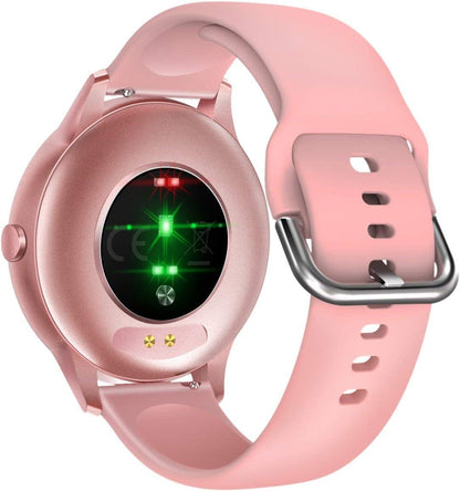  Sport Fitness Waterproofle Smart Watche for Women - with Bluetooth/Heart Rate/Blood Pressure/Spo2/Sleep Tracker/Pedometer/Multiple Sport Modes,  