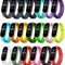 Replacement Bands Compatible with Xiaomi Mi Band 6/Xiaomi Mi Band 5/Amazfit Band 5, Soft Silicone Wristbands, Sport Adjustable Wrist Strap for Women Men